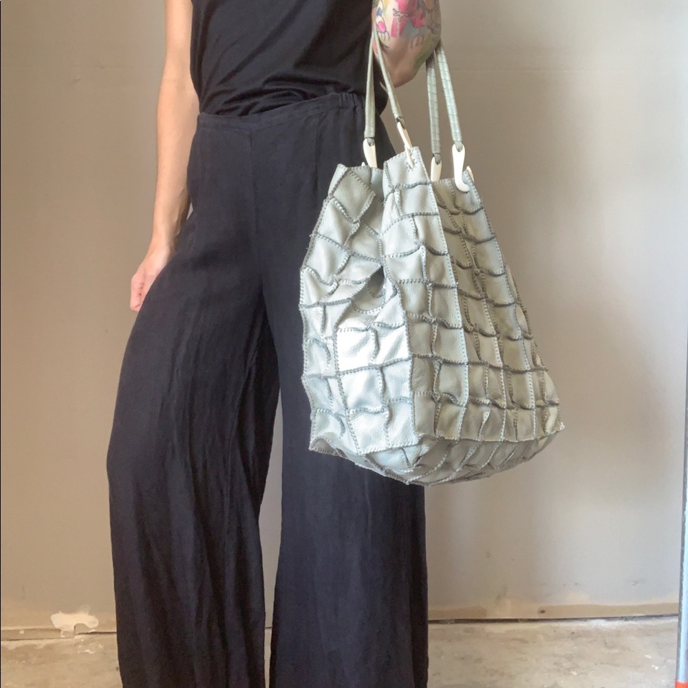 CUT LOOSE wide leg Linen pants